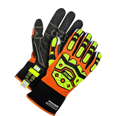 Bdg Synthetic Leather Mechanics Glove, S, PR 20-1-11940-S-K